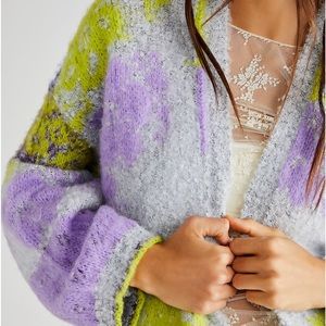 Free People Gather me close cardi size medium new. Oversized.